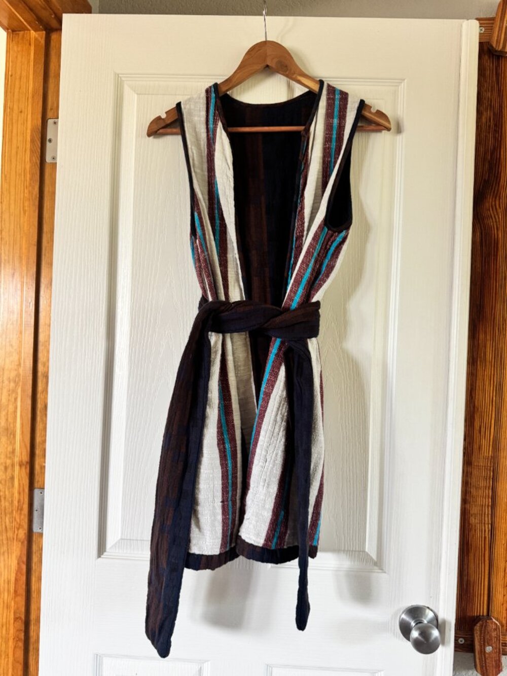 Ace&Jig Reversible Vest in Chore/Fable with Belt, Size XS-S - Picture 10 of 13